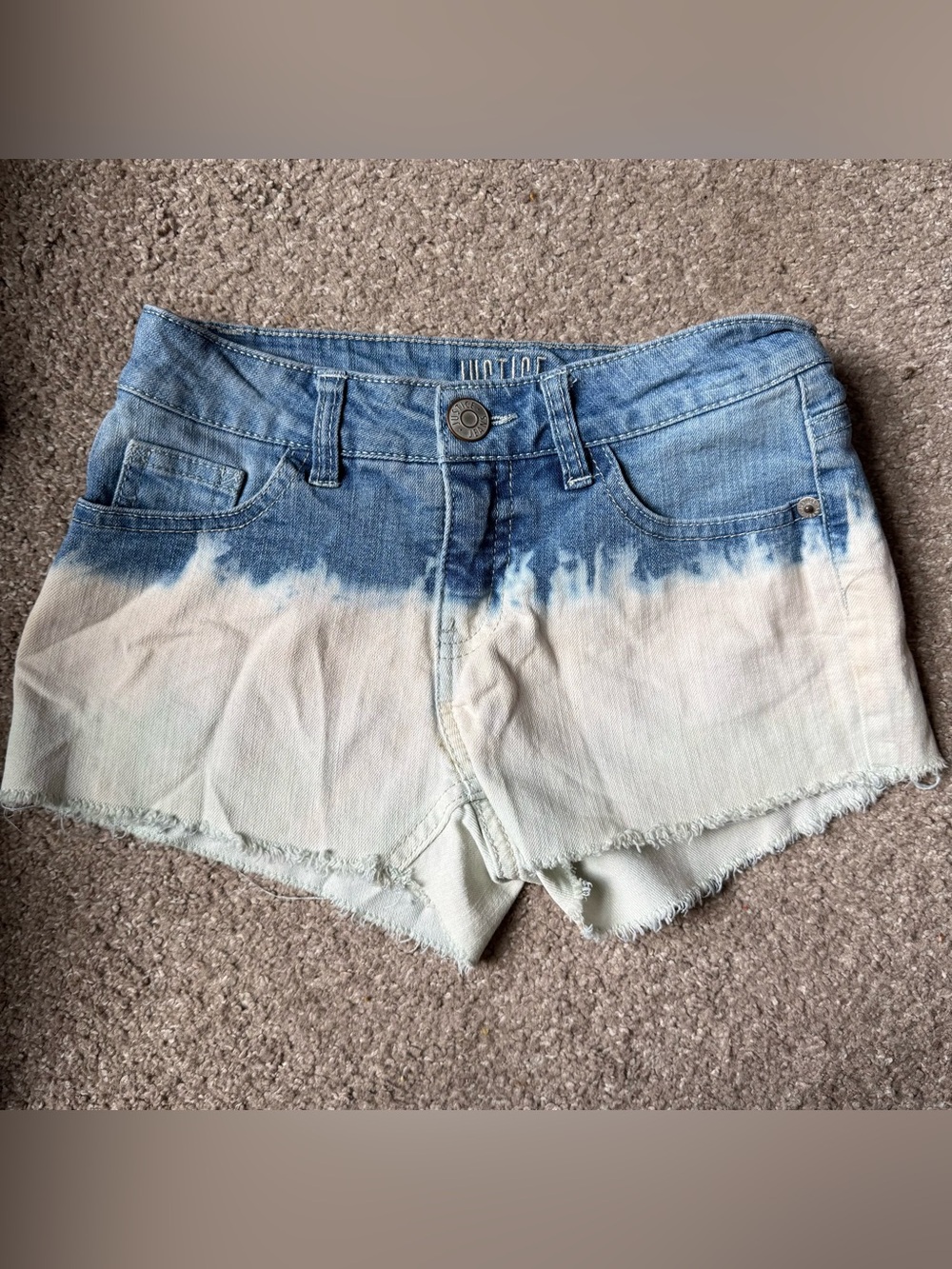 Justice Dip Dye Denim Shorts – Girls Size 8